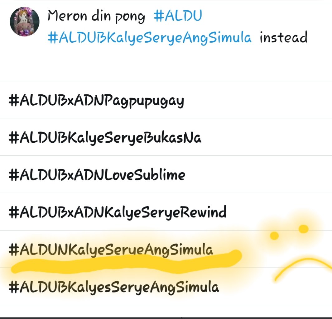 lovelyAi014's tweet photo. @Beybiruth_1 Meron din pong  #ALDUN 
#ALDUBKalyeSeryeAngSimula  instead https://t.co/M9Q6xVXFZG