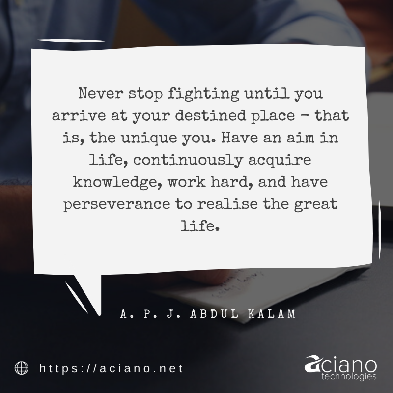 Aciano_Tech's tweet photo. Dream it. Wish it. Do it - Monday Motivation
#MondayMotivation #BelieveInYourself #ToBeGreat #IT #AcianoTechnologies https://t.co/N9heTQetZ5