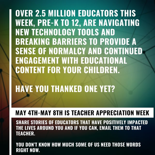 artinventionlab's tweet photo. What’s your #TeacherAppreciationWeek story? 

My favorite HS art teacher, Doc Lewis, made me feel human &amp; connected in a dark time of my teen years, and I owe her for keeping her eye on me and her heart open. She is part of why I pursued teaching art myself and I am so grateful. https://t.co/f2Zhids7D4