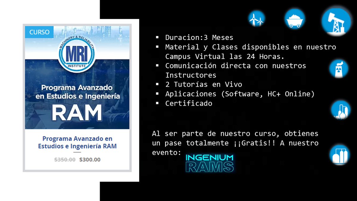 MachineryRelia's tweet photo. ¡¡Aprovecha nuestros días de Promoción!!
Visita nuestro sitio Web: https://t.co/Xg7ARB3kLA
#MRIcursosonline https://t.co/gFPTwpbT1O