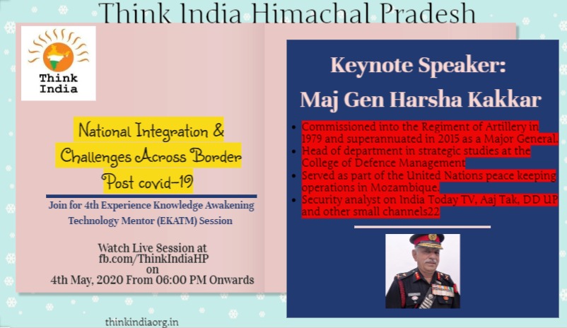 ThinkIndiaHP's tweet photo. #Reminder #EkATM-4 with @kakar_harsha #IndianArmy
Watch live Here-https://t.co/s4NxkPPTEy https://t.co/BmITspirH1