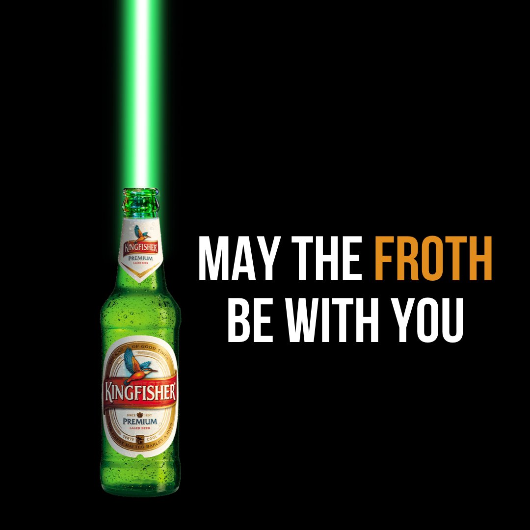 Come to the light side. We have beer. #StarWarsDay