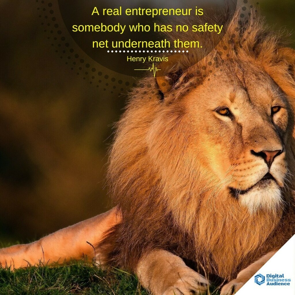 A real entrepreuneur is somebody who has no safety net underneath them. 👇👇 #DBA #digitalbusinessaudience #instamarketing #instasocialmedia #instacontent #instasmm #instaseo #instastrategy #instablog #instabusiness 
#creativemarketing #socialmediamanager #advertising #marketi…