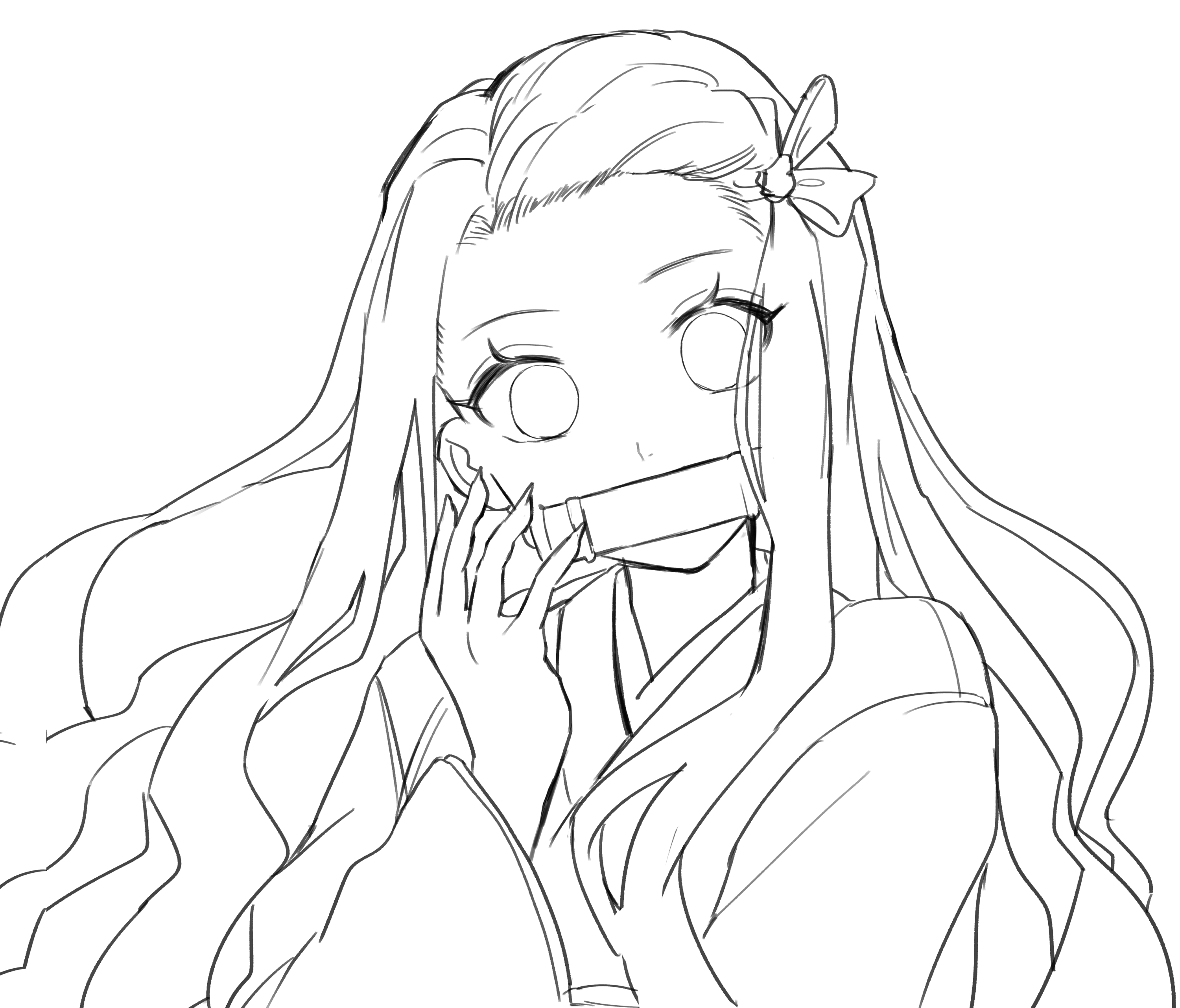 ヲ味 わたしも線画放流するので暇な人塗り絵してください T Co 8xtyhi46ix Twitter