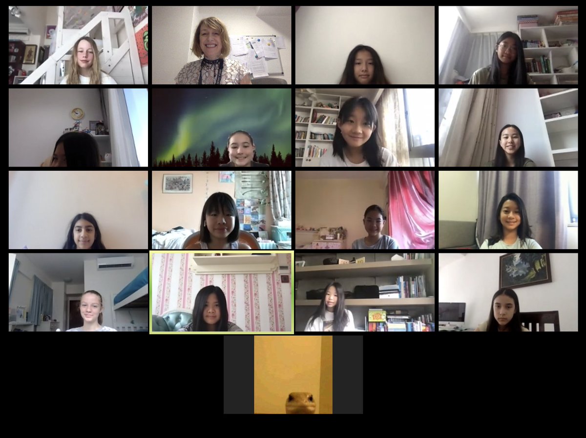 The lovely year 7 girls from Parks during House assembly on Monday. Great to see them all!