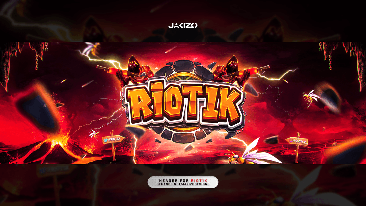 Client Work // @Riot1K
Support + Feedback is greatly appreciated!
View more work: Be.net/jakizodesigns