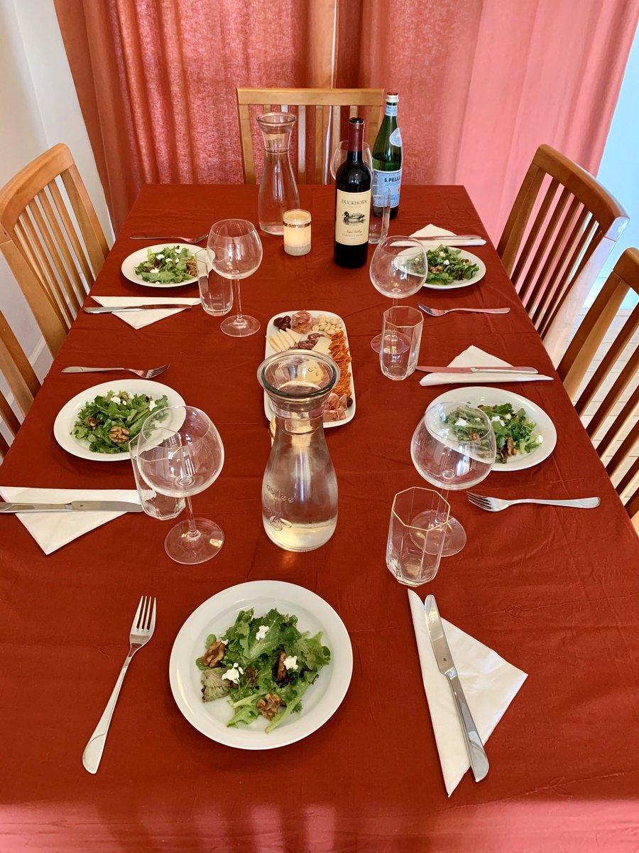 Dreymann's tweet photo. When daughter #2 (#CIAgrad) is in charge of a birthday dinner for daughter #1. https://t.co/fCQZ9l7zpa