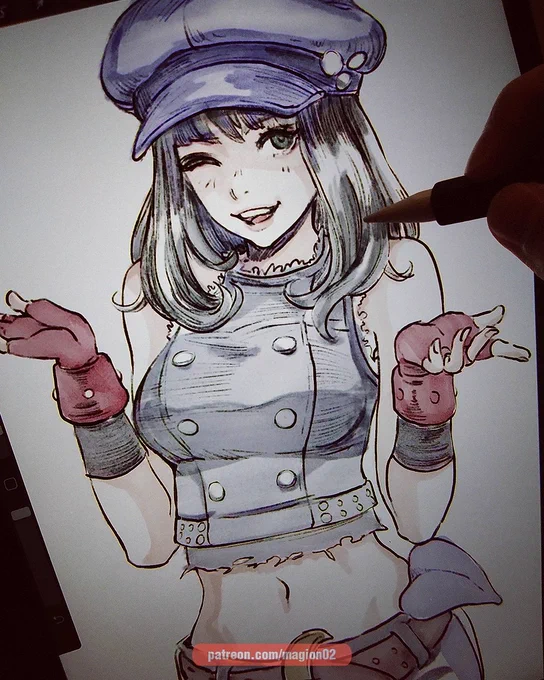 Tomboy bandit Kyrie#FinalFantasy7Remake #FinalFantasyVIIRemake 