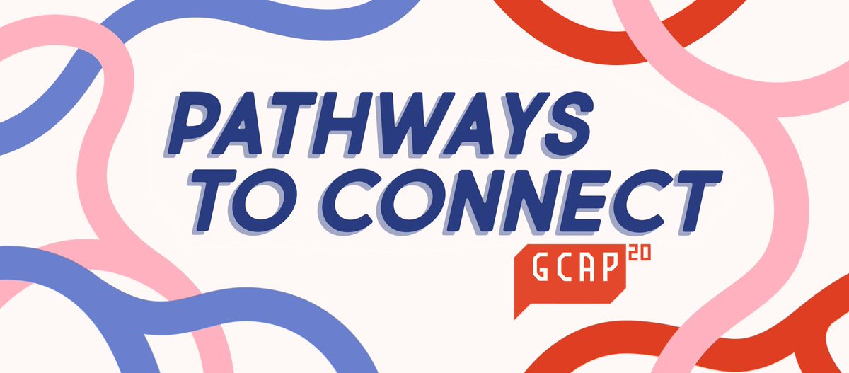 GCAPConf's tweet photo. As such the theme we will move forward with now for GCAP 2020 is "Pathways to Connect". [7/7]

https://t.co/q9DfWlsJKz https://t.co/YwfXFlcMS8