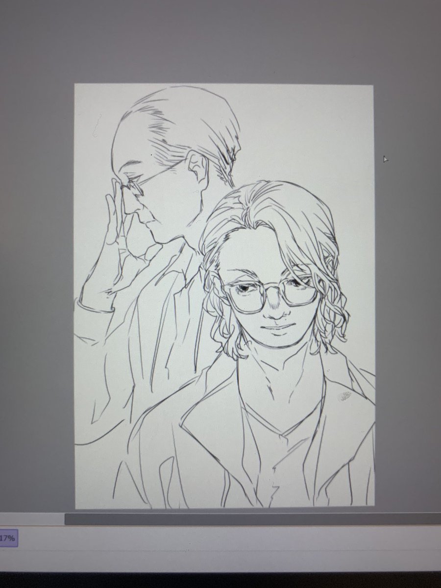 関係性をちゃんと理解してないから描きにくいな、、見直さなきゃ、、 