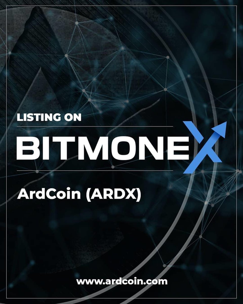 bitmonexmn's tweet photo. We are happy to announce the listing of ArdCoin (ARDX) on Bitmonex! 
@ARDCrypto #blockchain #bitcoin #ethereum #cryptocurrency https://t.co/duP9Tc5Lqt