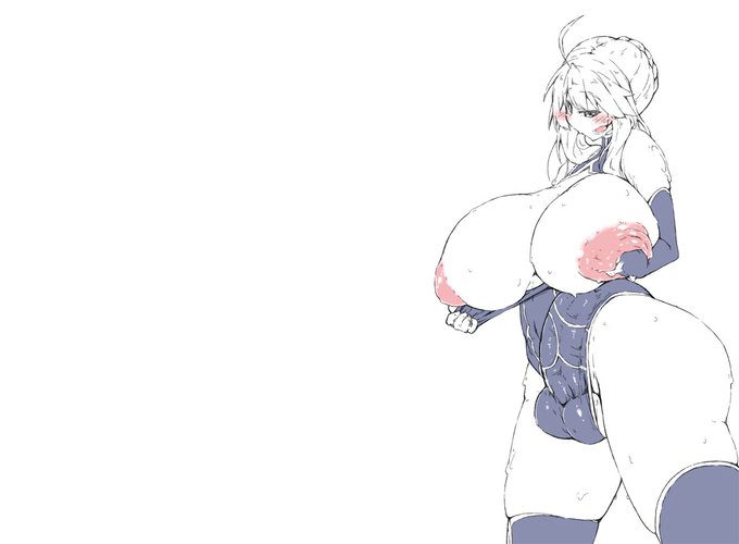 [R-18 ふたなり] 槍アルトリアさん。NPゲージが溜まって、放出する差分。 