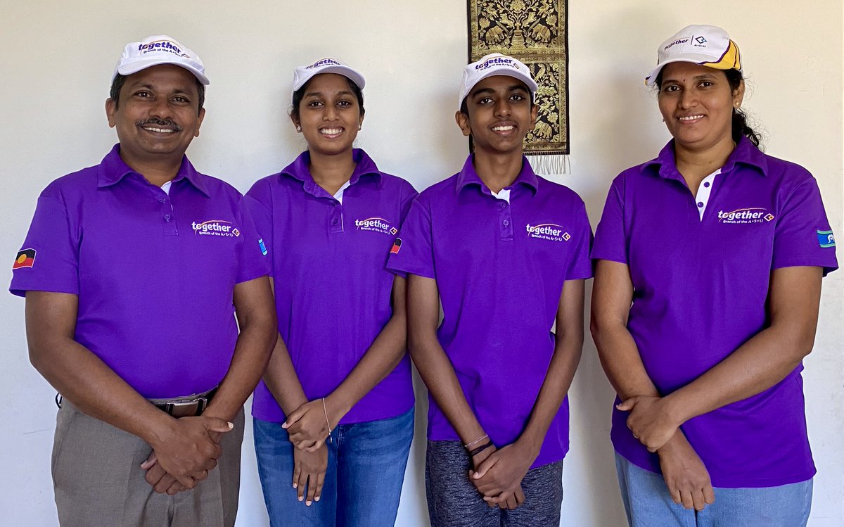 palanithevar's tweet photo. Labour Day 2020
Nothing stops us from joining the statewide #LabourDay2020 rally celebration online with #Labourdaytogether #Labourday #togetherqld #qcu #asu #actu
Solidarity forever
Solidarity forever
Solidarity forever
For the union makes us strong!
@togetherqld https://t.co/8tbr3czH2q