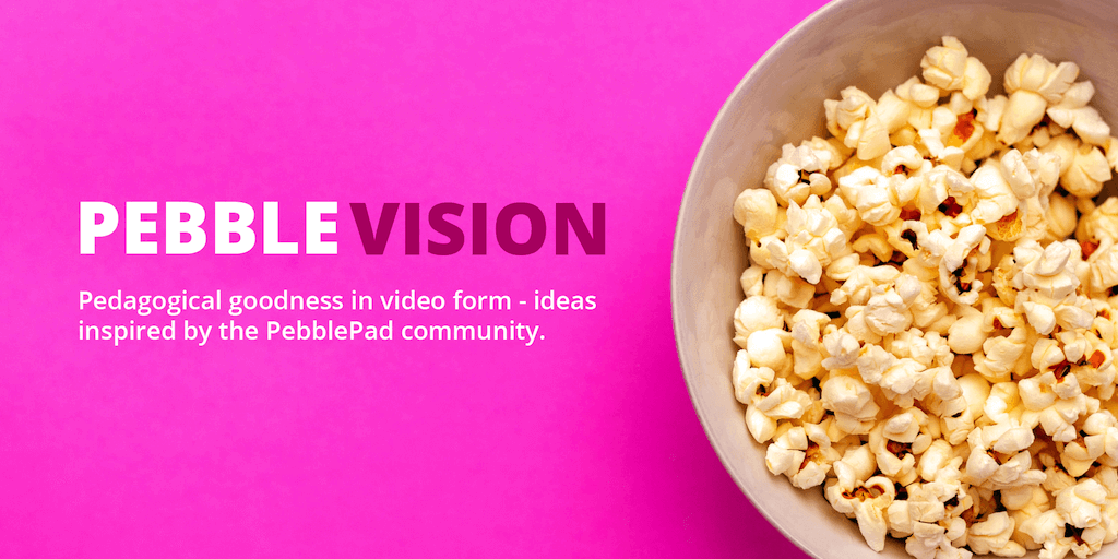 PebblePad's tweet photo. There’s now even MORE #pedagogical inspiration on the #PebbleVision channel. New videos just released showcasing the very best in our #trailblazing community’s approach to supporting student-centred learning and authentic assessment online. https://t.co/HYGNvho03Z https://t.co/ceswjjTROd