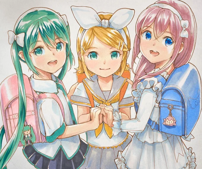 「マスターが先生役ね!」

お家がボカロ小学校? 