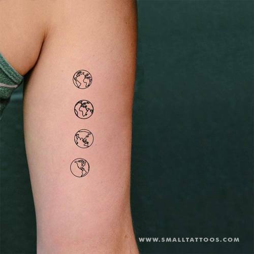 Small Tattoos on X: "Planet earth temporary tattoos, get it here ▻  https://t.co/LUv4I3DCJ4 https://t.co/2CFPLImg0M" / X