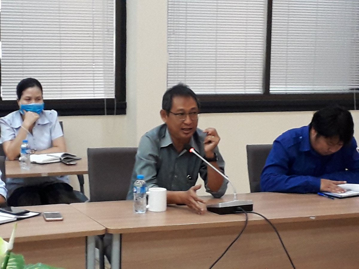 SME_Laos's tweet photo. Meeting at #LNCCI to support #SMEs in Laos after the national lockdown.  #SSC #SME_Laos https://t.co/yg5W5WVnyJ