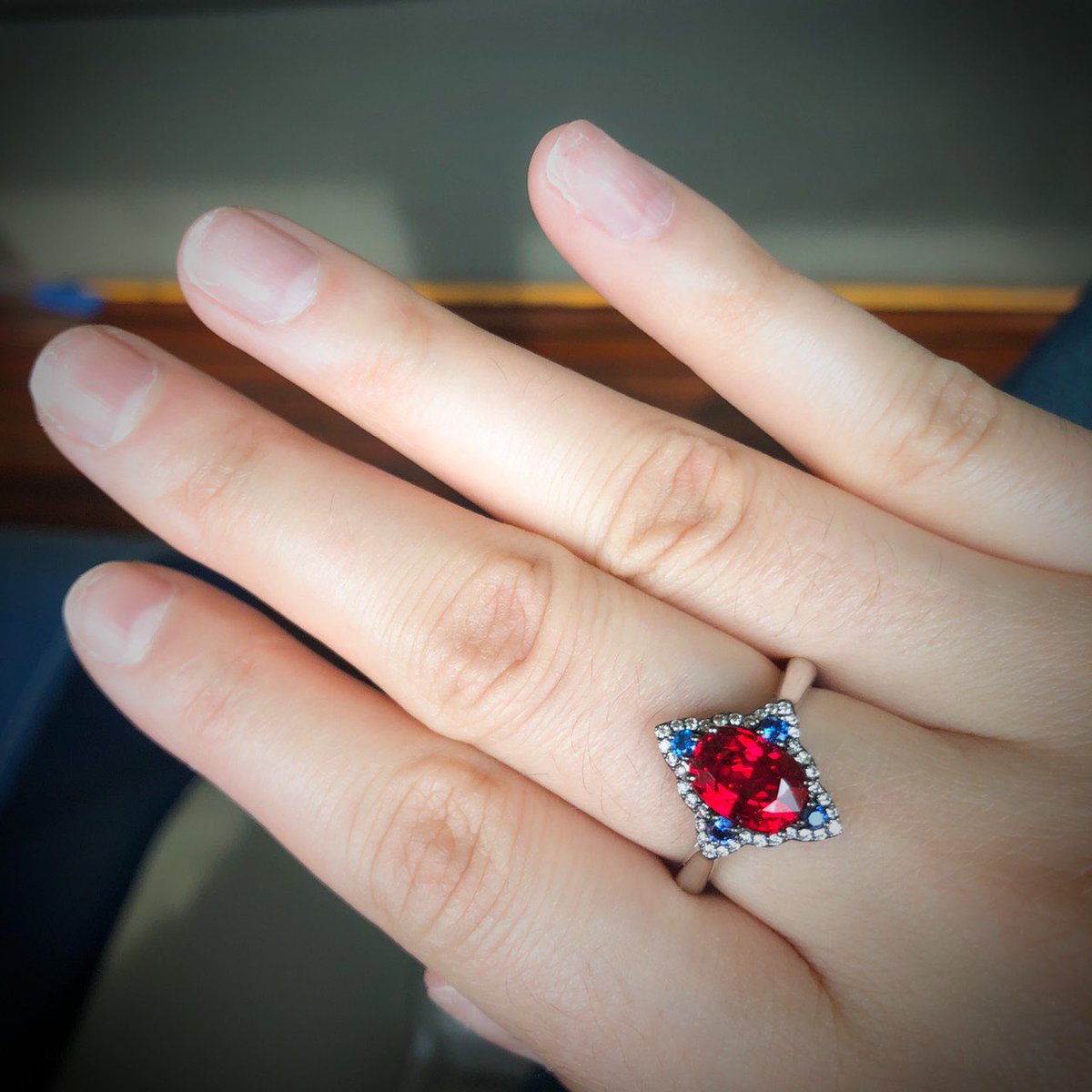 Noitchinori's tweet image. For StarWars day we propose to reveal our new creation: The Celestial Ring. First coming of this new edgy collection from
#asialounges #celestialring #celestial #jewellery #jewelry #ring #bangkok #spinel #burma #myanmar #vietnam #jedi #cobalt #gem #gems #frenchtouch #excellence