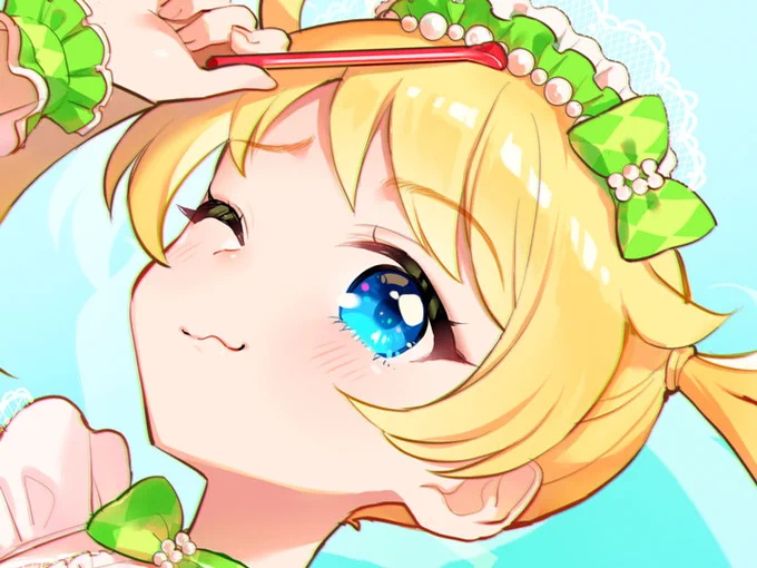 暑かったからサマーメイドえもちゃん☀️ 