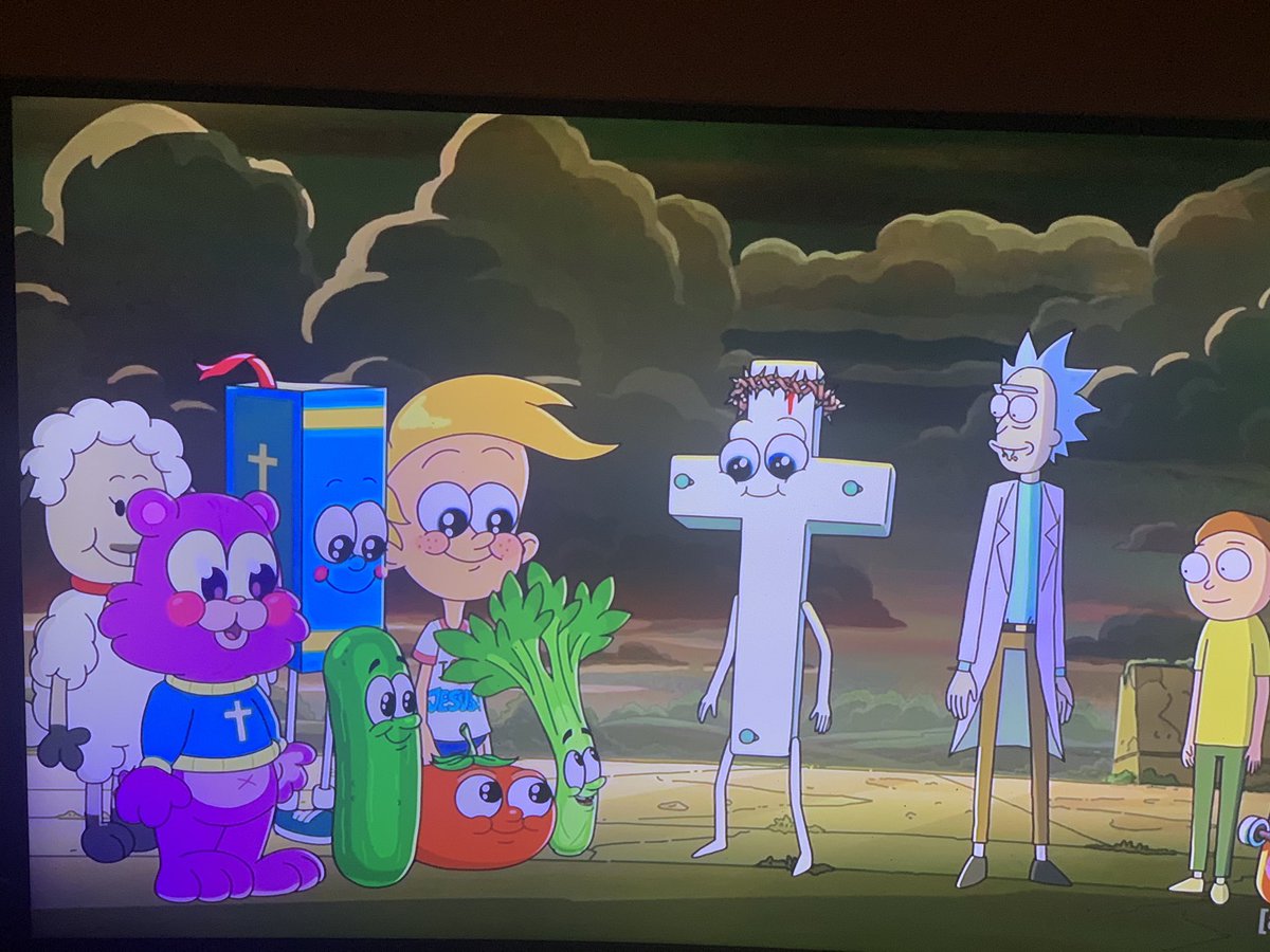 TheDude11021984's tweet photo. What in the fuck is happening #RickAndMorty #StoryLordSucks https://t.co/mjuJvUzsOc