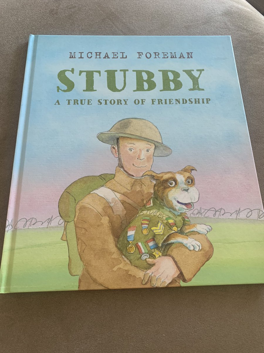 K3274528's tweet photo. #Stubby is the incredible #truestory of a brave WW1 soldier in the form of a dog. This is a great resource that can be incorporated in to sensitive learning topics such as #australianwarhistory in the #primaryschool setting. #UoNTeach https://t.co/IAU2bksL4e