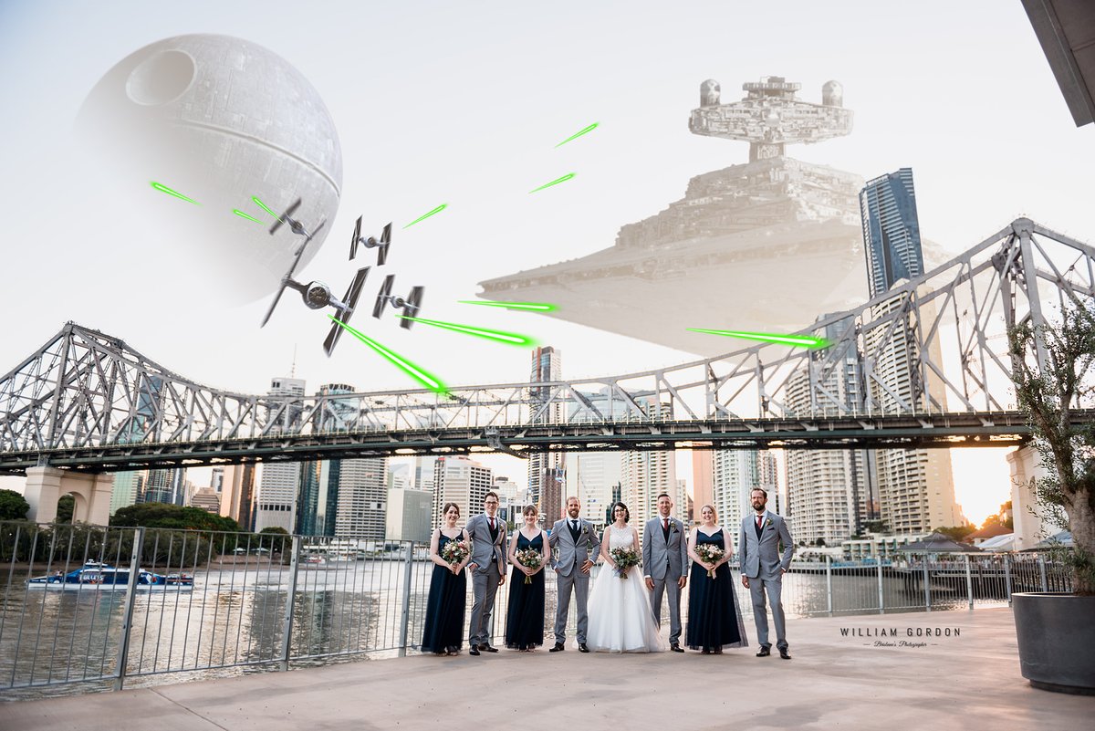WilliamGordonP1's tweet photo. #MayThe4th be with you #Brisbane! https://t.co/EVcZKtA1Ao