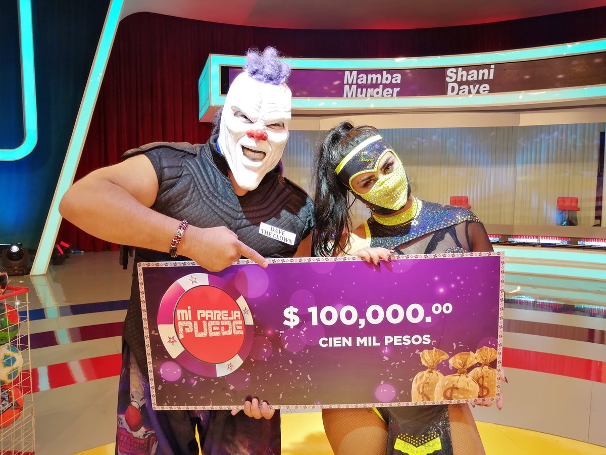miparejapuede's tweet photo. ¡Los ganadores absolutos son Dave y Lady Shani! 😎👊🏼 Ellos tienen $100,000. 💵

#LuchaEnPareja https://t.co/QICbKfZGkg