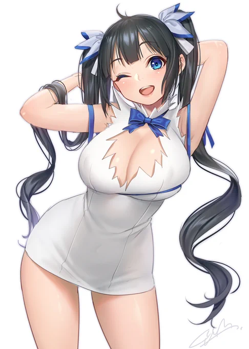 リクエスト絵:ヘスティア様

もっとあの等身練習します・・・ 