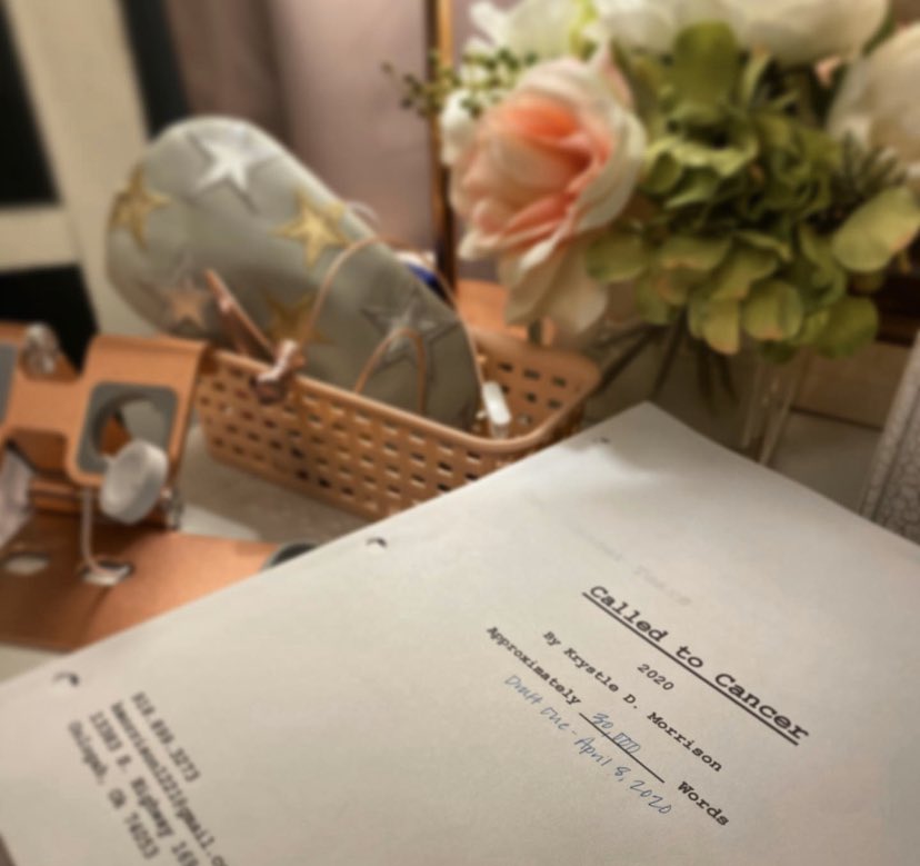 1st draft of 1st ms is “done”. 🎉 My beta reader gave it back to me in print. I’d sent her a digital copy. It was so crazy to hold it in my hands. Now the real work begins. 😊

Ps don’t worry, the title rubbed me wrong too until halfway through it. 😜 

#faithwriter #amediting