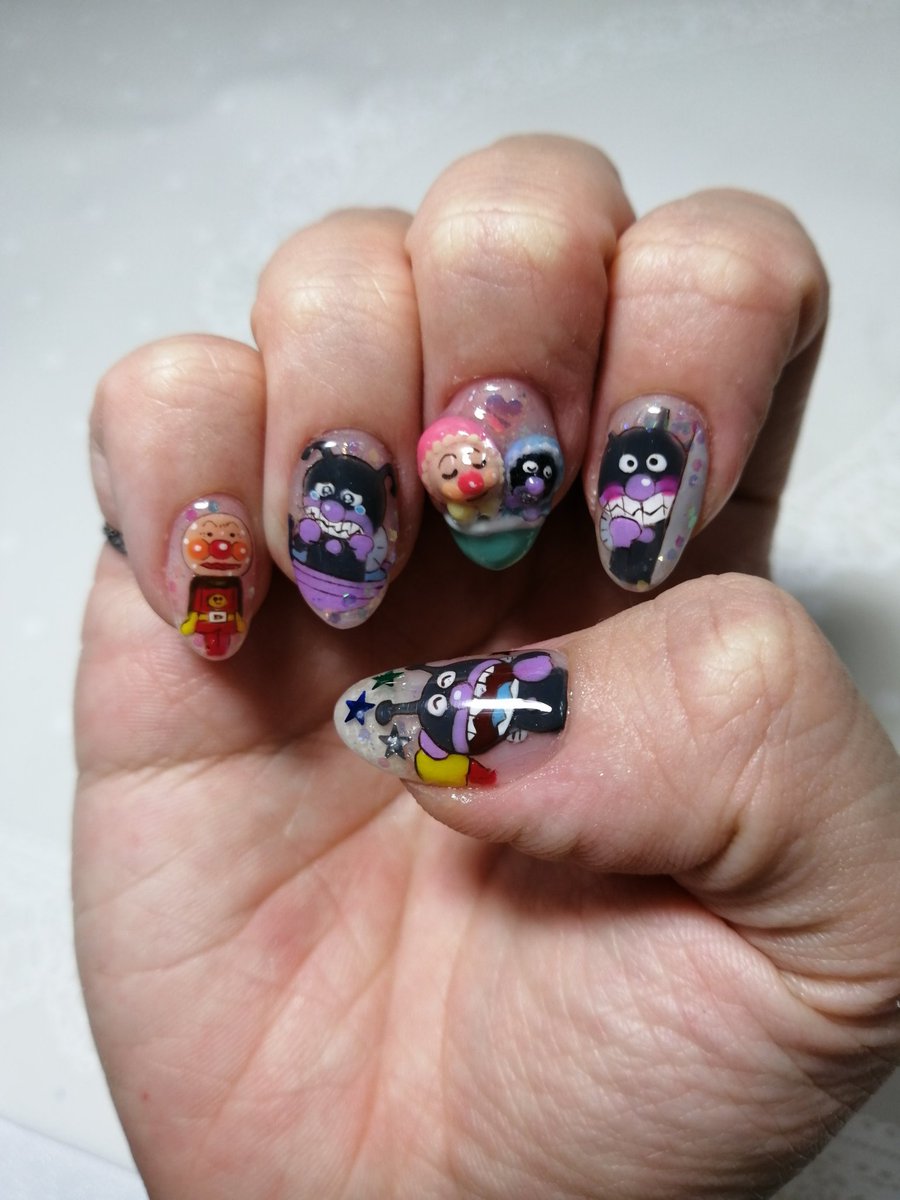 Hisae Nail バイキンマン アンパンマン 数回だけど共闘してたの知らなかった バイキンマンの表情愛おしい 皆仲良く 早く色んな方に会えるといいな コロナはアンパーンチ ネイル 痛ネイル キャラネイル 手描きイラスト 模写 アンパンマン Hisae Nail バイキンマン アンパンマン 数回だけど共闘してたの知らなかった バイキンマンの表情愛おしい 皆仲良く 早く色んな方に会えるといいな コロナはアンパーンチ ネイル 痛ネイル キャラネイル 手描きイラスト 模写 アンパンマン