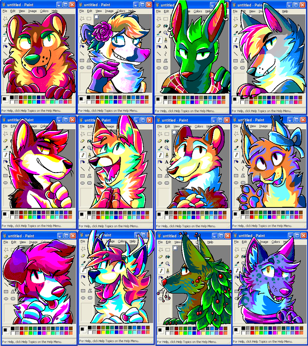 TheRoguez's tweet photo. everyone's given me such good feedback on MSPaint themed badges that I'm giving away another one!! 🥰💞

to enter:
follow me and retweet this! (quote RTs don't count!)
ends may 25th!
optionally share your refs!

thank you so much for supporting me each month with these raffles 💜 https://t.co/ZxF8FjOI5D