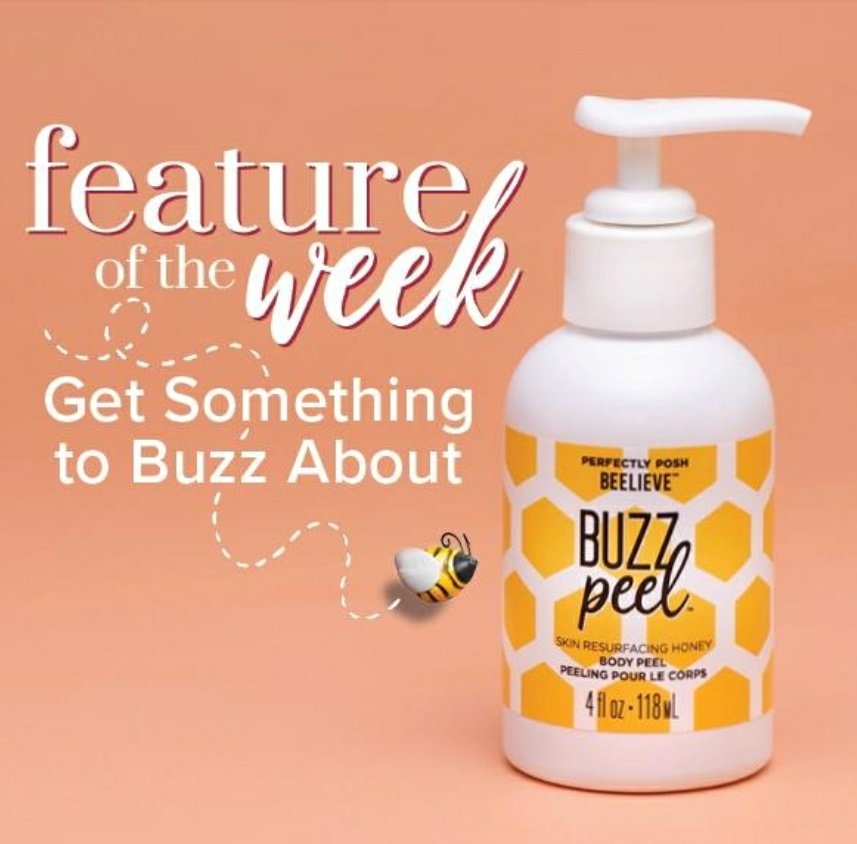 yes2posh's tweet photo. Ready to reveal your freshest skin yet? 
BUZZ PEEL is our FOTW! 
ON SALE FOR $21 4 oz B5G1 free
Shop https://t.co/bX1cIbmGga 
Uniquely exfoliates dead skin cells without scrubbing; simply massage into skin. Resurfaces skin so it feels soft and healthy.
Sales goes live 12 pm est! https://t.co/cIUafQ0xnr