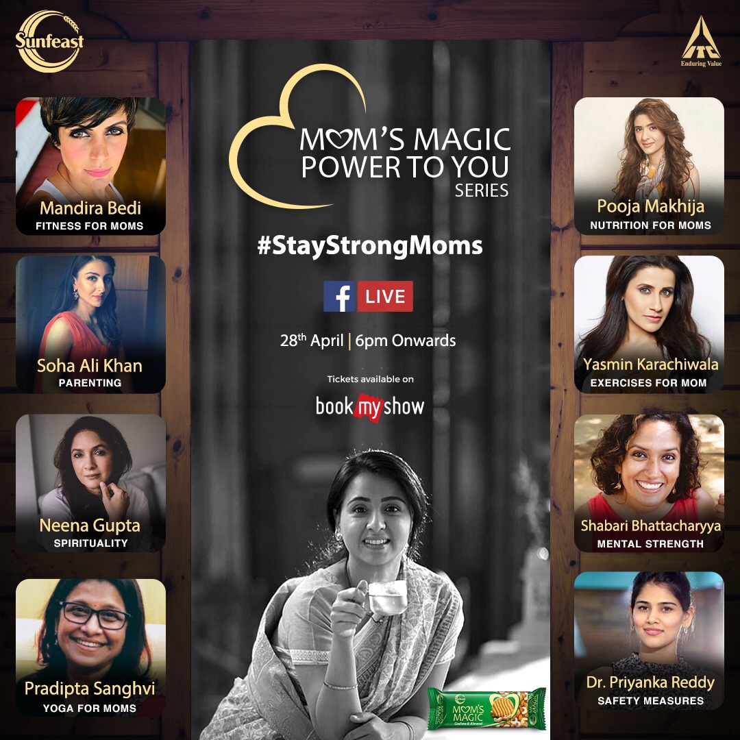 Great way to reach out to all the celeb moms and help in educating and spreading the information on ways and means to #StayStronger around physical, emotional and mental well being by <a href="/sfmomsmagic/">Sunfeast Mom's Magic</a> !! It’s a great initiative <a href="/PMOIndia/">PMO India</a> <a href="/narendramodi/">Narendra Modi</a>.