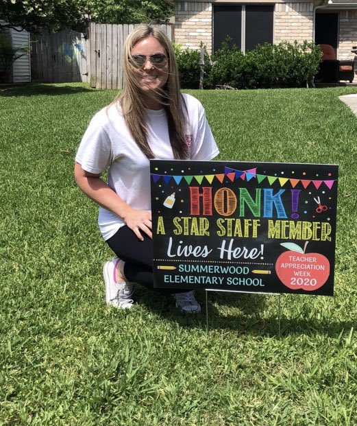 Woke up to this surprise this morning! Thank you SWE! <a href="/HumbleISD_SWE/">Summerwood Elementary</a>