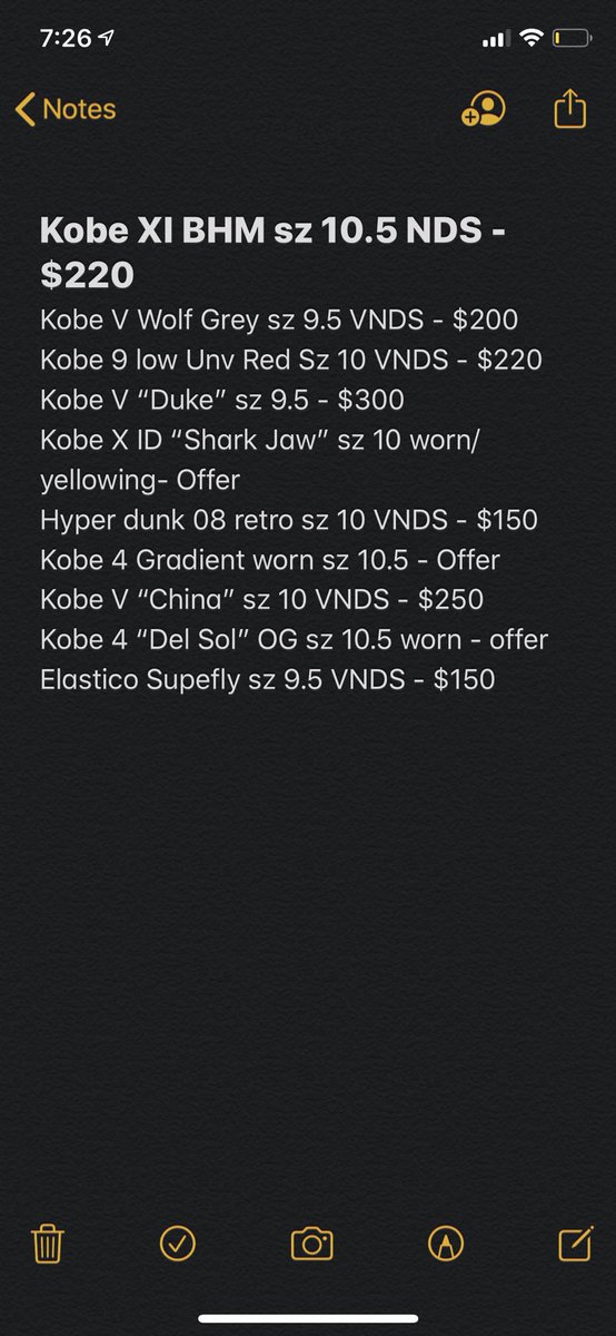 kjada07's tweet photo. Kobe’s for sale! RTs are appreciated!!   @eaglesandheat @SneakerSt @MidwestSole @23penny1 @iKrankU @iNeedKicks https://t.co/y2VKe40ioG