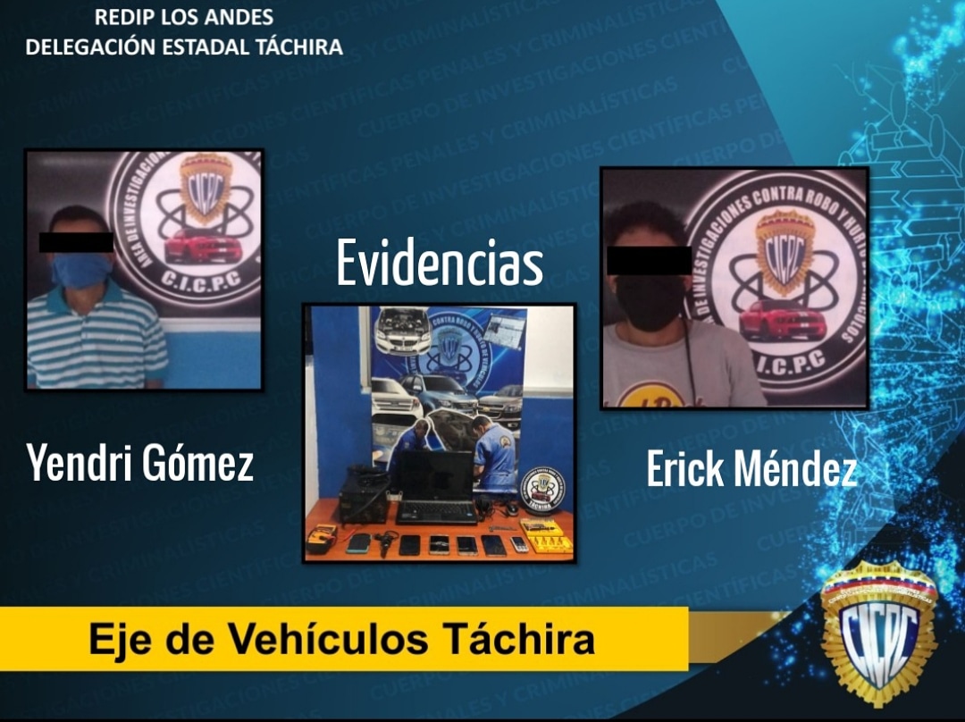 Detenidos 02 sujetos en La Concordia, Plaza Miranda- Municipio San Cristóbal, dedicados al Robo y Hurto de teléfonos celulares, vehículos y motos.
instagram.com/p/B_wLrLAgKDB/…
<a href="/DouglasRicoVzla/">Douglas Rico</a> <a href="/PRENSACICPC/">PRENSA CICPC</a> <a href="/Uribe_cicpc/">Comisario General Uribe Wilmer</a>