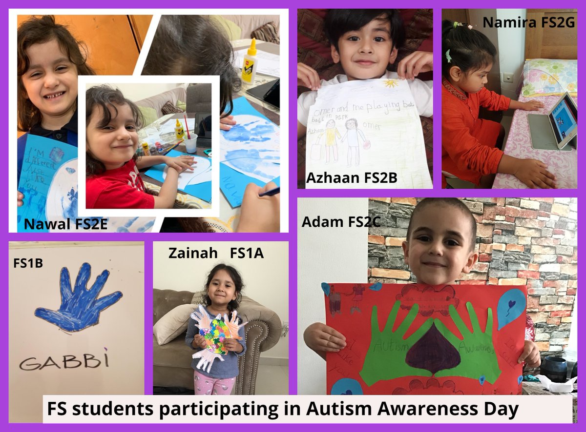 official_TWS's tweet photo. Autism Awareness Month poster from Primary Section.#GEMSComingTogether #GEMSEducation #LearningNeverStops #InThisTogetherDubai @KHDA @TwsVijaya @GEMSEducation https://t.co/6j5aLXIGRK