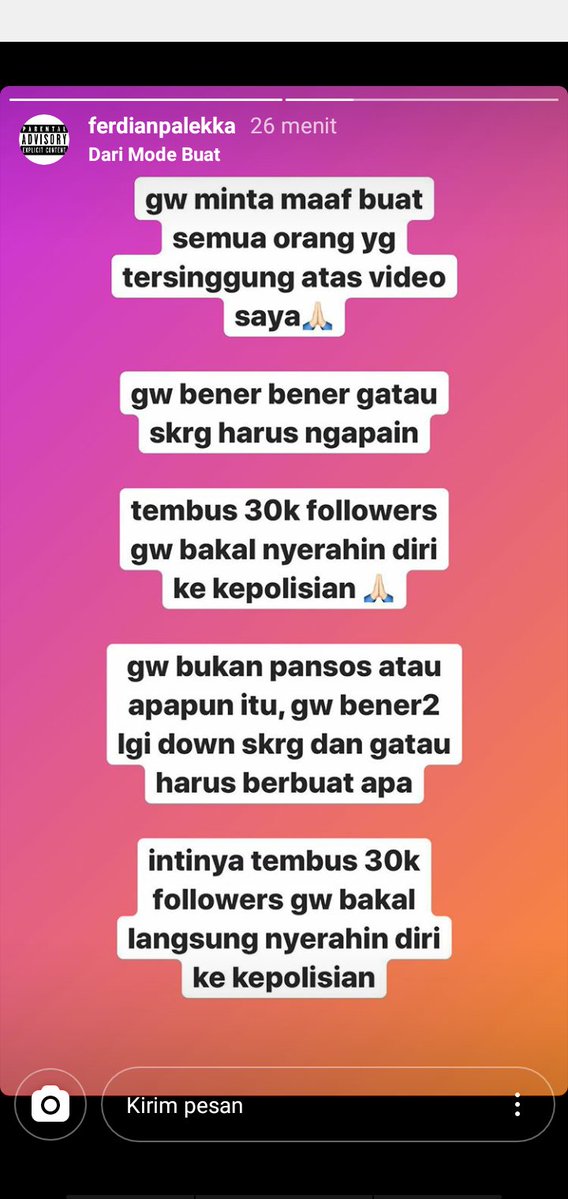 indotrenterkini's tweet photo. Nyari follower ga gitu juga Ferdian Paleka https://t.co/rq0Hig0xN7