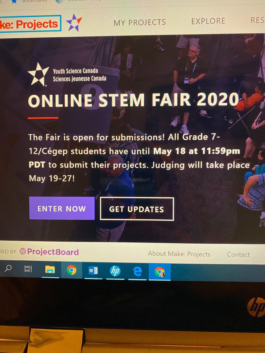 YRSTF's tweet image. Hey #YRSTF2020 !  Check out the new @ysc_sjc ONLINE STEM FAIR!  You can participate!  Visit makeprojects.com/ysc to check it out and register!!! @yrdsb @YCDSB @YorkRegion