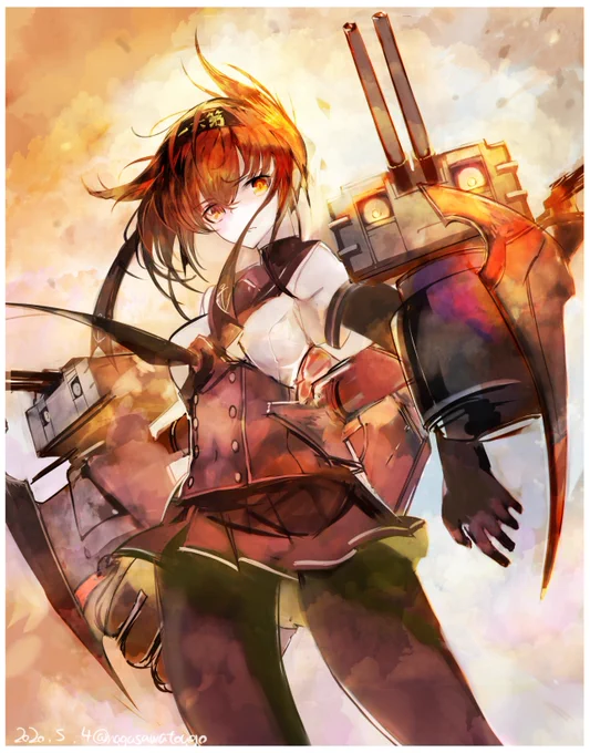 初月!
#艦これ 