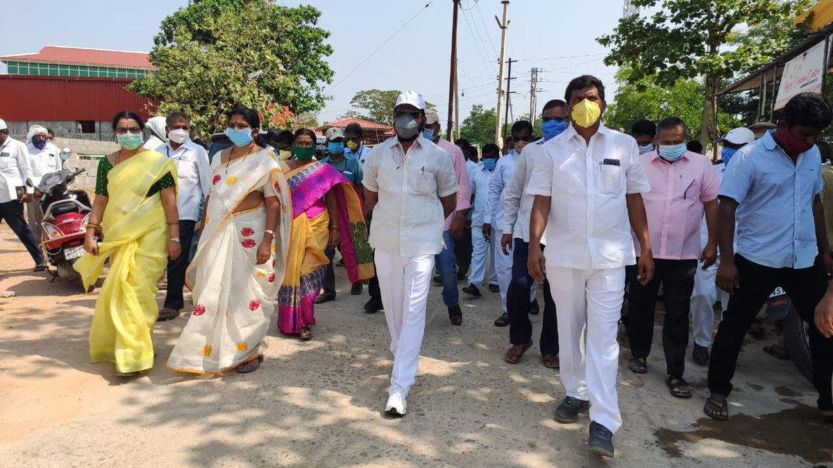 VSrinivasGoud's tweet photo. Inaugurated drain line works followed by the inspection of road widening works at Housing Board Colony of Mahabubnagar Town. https://t.co/zwTWNSoOvs