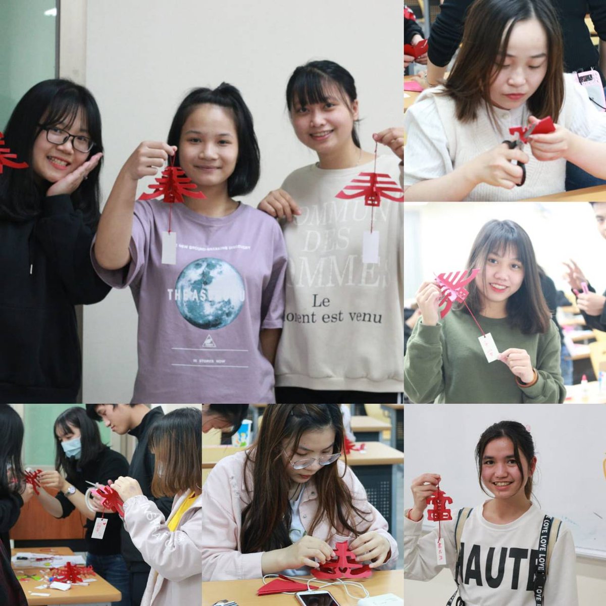 ypucllc's tweet photo. We love spring season😍
Let's do some handmade work！
How beautiful it is!
Do you want to learn about Chinese culture and to know how to do this?
Welcome to join us:
https://t.co/juhjimxdCM

#ChineseLanguagelearningcenter #Taiwan #Hsinchu #YPU #CLLC #chineseculture  #exprience https://t.co/sMhNVqMzke
