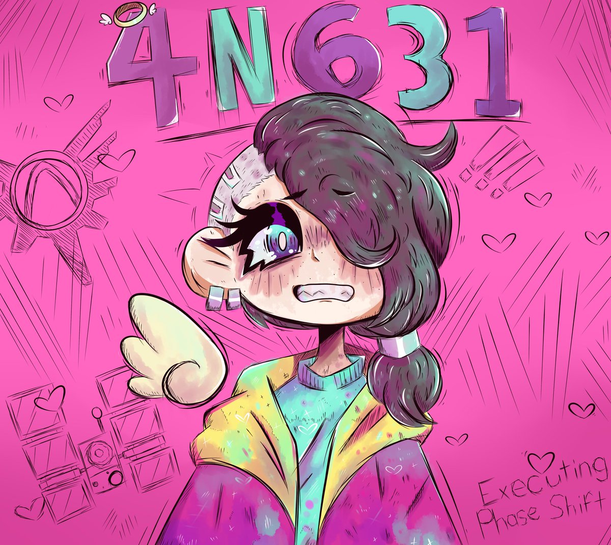 Grays_art_111's tweet photo. The only reason angel died in borderlands 2 is because the weight of being the best character was too much for her. I’ll have some cool Adventure Time art up soon!! #Borderlands #Borderlands3 #angelborderlands #xbox #gamer #art #commissionsopen https://t.co/kPM9f0bBhU