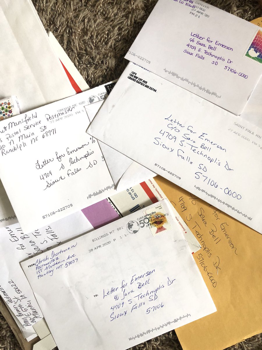 These letters are so deeply human. They are filled with family, pets, hobbies, community and an overwhelming sense of kindness.