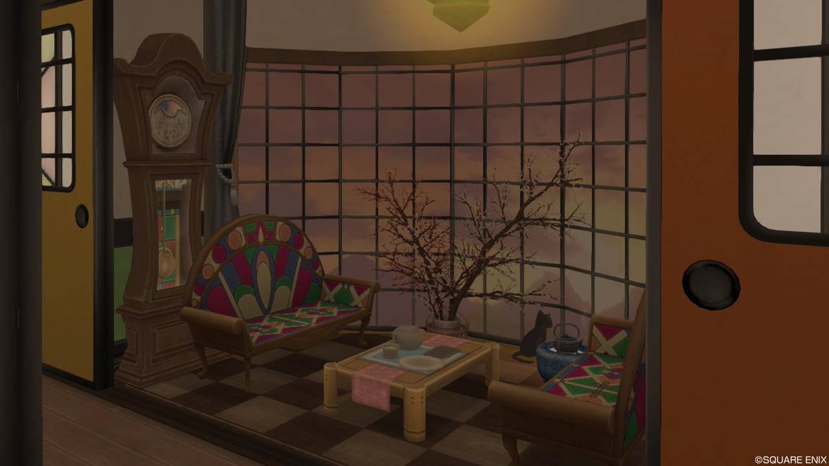 ポーチュラカ على تويتر 夕刻の和モダン 林道3308 3 5月末頃まで その後転居予定 久々の新作のお家です ずっと作りたかった雰囲気のお家 モダンということで いつもより少し華やかで気取っていますが よければくつろいで行って下さい 日誌https T Co