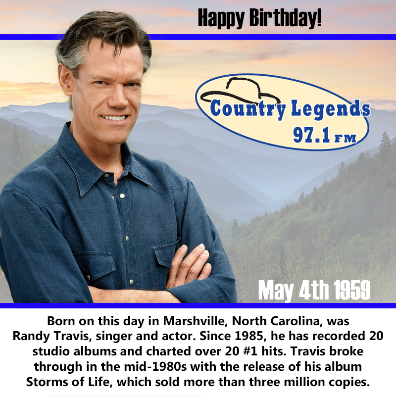 Happy Birthday Randy Travis !
 