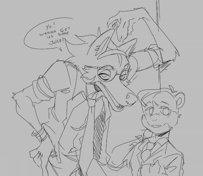 Kyle and  Marshal highschool au 