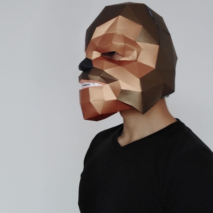 ShapesPaper's tweet photo. Feliz día de star wars
 may the 4th be with you

#StarWars
#MayThe4thBeWithYou #lowpoly #papercraft https://t.co/0z0XlMluqv