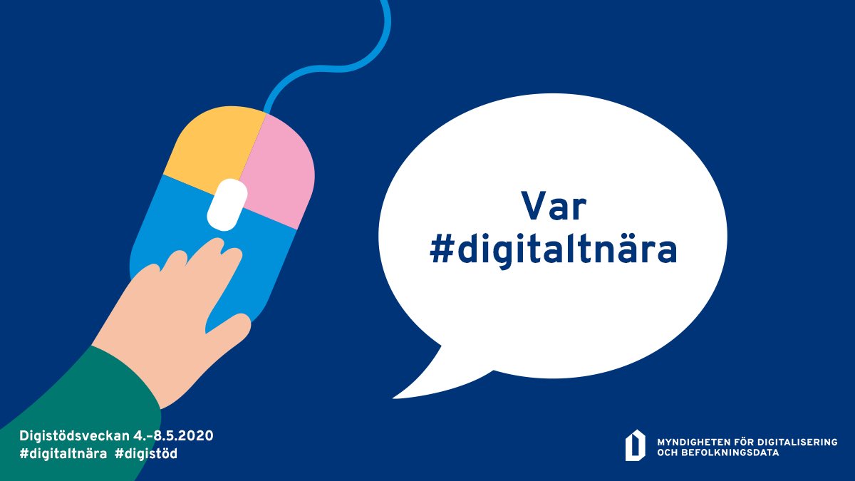 JessicaFagerst1's tweet photo. Veckan för digitalt stöd har börjat! 
https://t.co/aleekbgyGI
Under veckan utmanar vi alla att hjälpa sina närstående för att möjliggöra en mer digital vardag.
Veckan ordnas av Myndigheten för digitalisering och befolkningsdata och Österbottens förbund @pliitto är med! https://t.co/l8YvNZiCk2