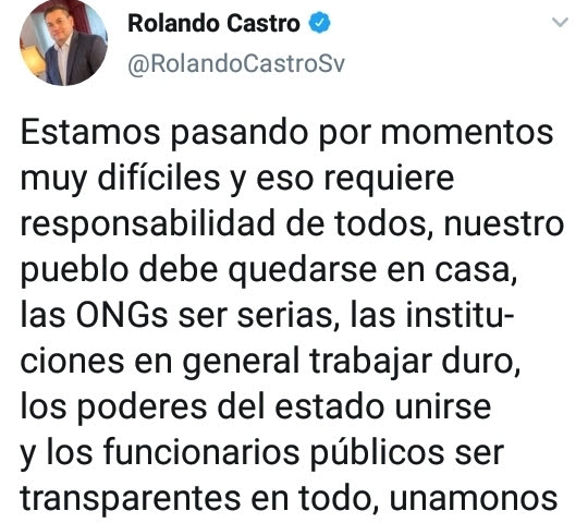 ndnoticiassv1's tweet photo. Ministro de @TrabajoSV  @RolandoCastroSv  llama a la unidad ante el incremento de casos de #COVIDー19 que este domingo allegaron a 555 #InformateNDNoticias #InformacionEnLinea https://t.co/IjIrmIiVrb